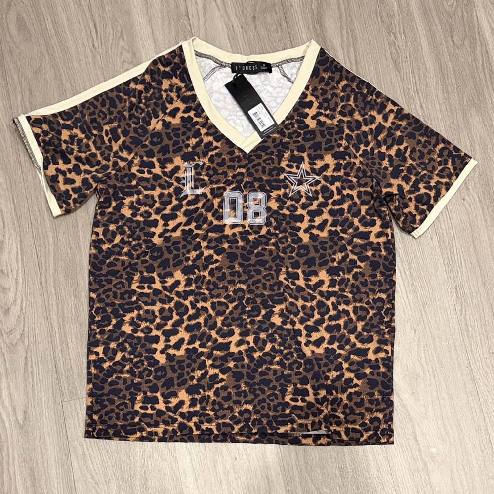 Lioness Spectate Top Leopard